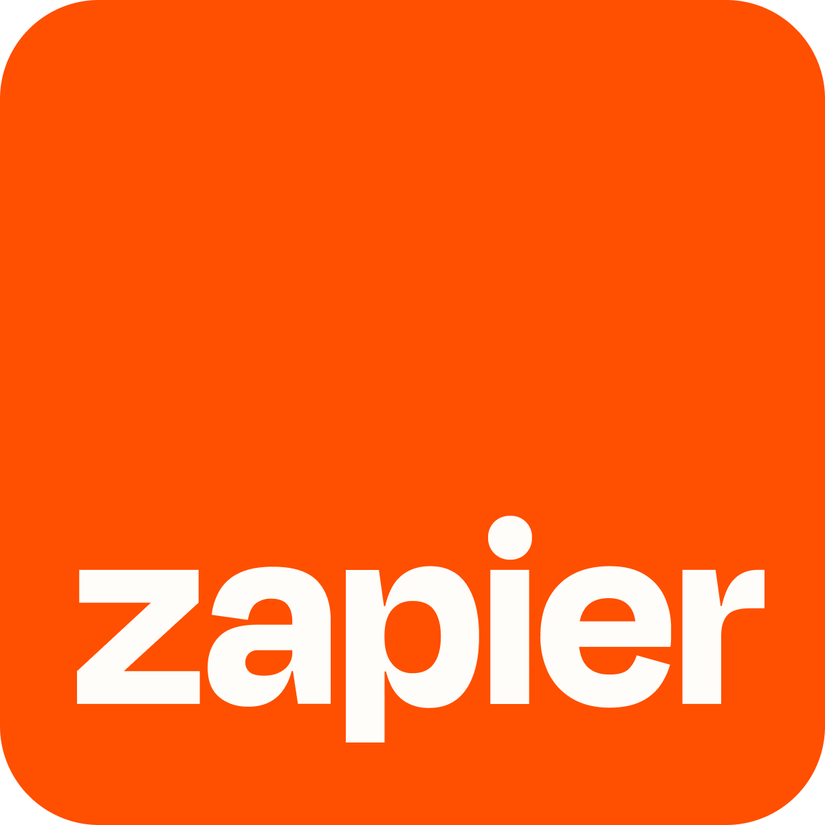 شعار Zapier - تكامل اوتوربلاي مع Zapier لحلول WhatsApp Business API
